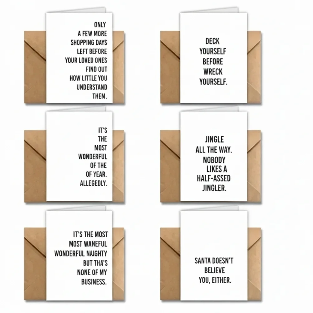 18 Snarky Holiday Greeting Cards